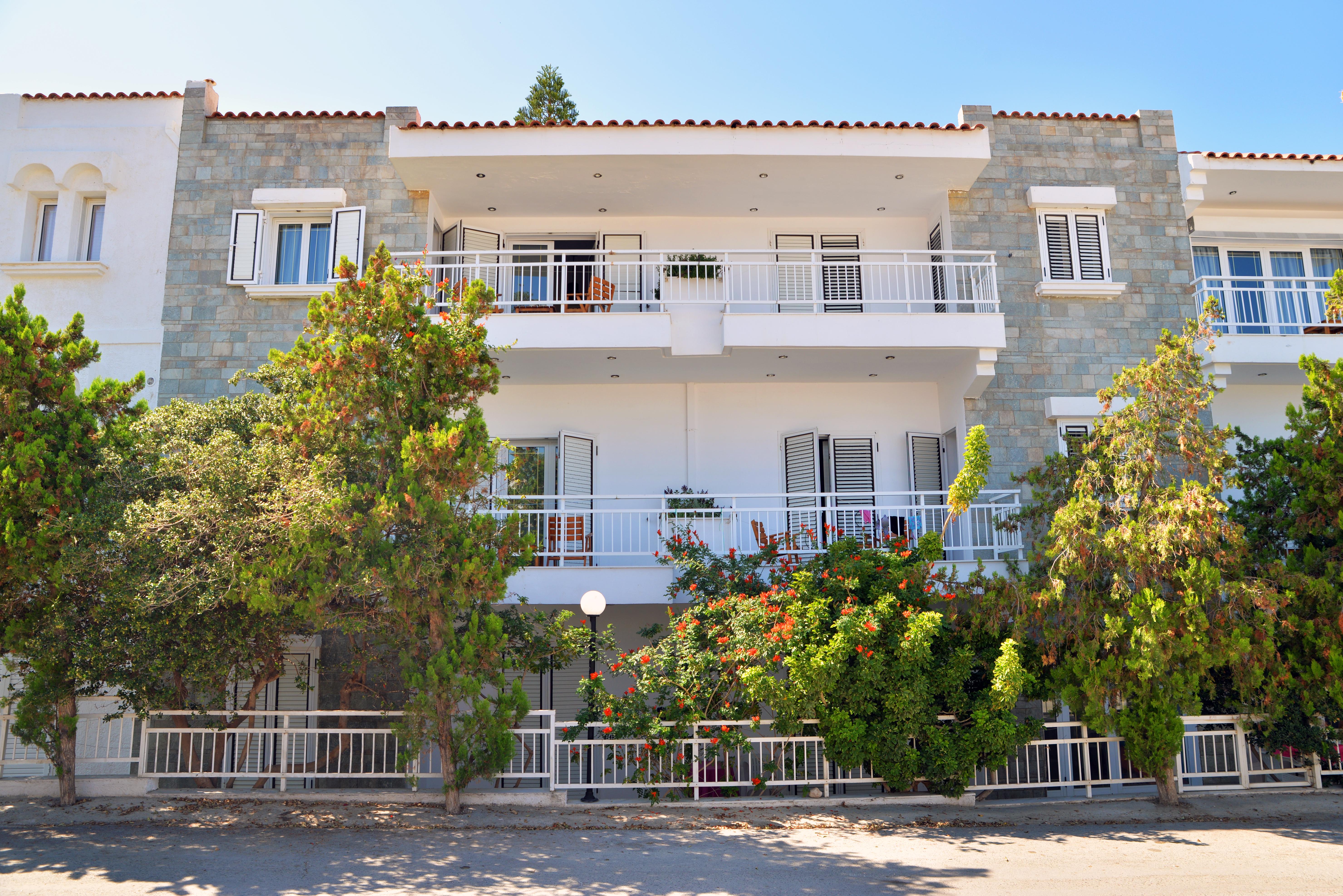 Hotel Anna Apartments Kokkini Hani Exteriör bild