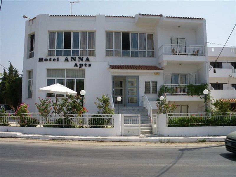 Hotel Anna Apartments Kokkini Hani Exteriör bild